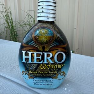 Planet Beach Designer Skin Hero Worship Radiant Dark Tanning Lotion 13.5 Oz